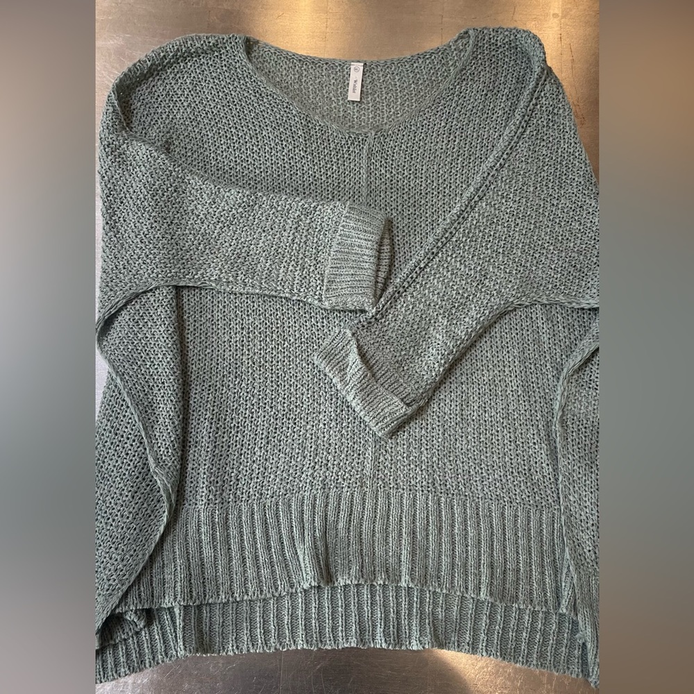 Women’s grey Wishlist sweater